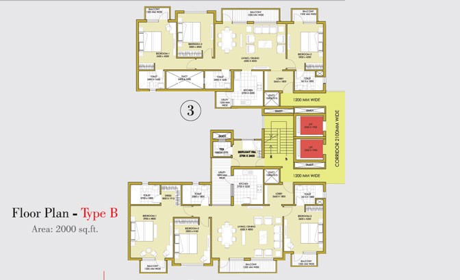 ATS One Hamlet Sector 104 Noida Floor & Site Plan