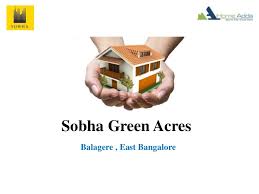 Sobha Sobha Green Acres